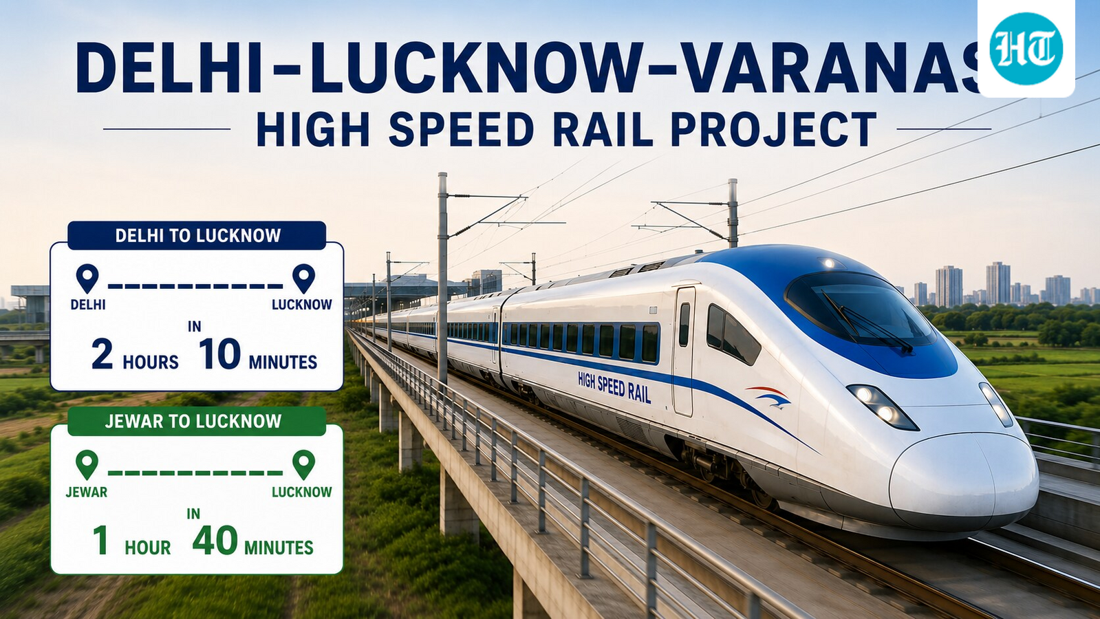 Jewar to Lucknow in 100 minutes? Inside the Delhi-Varanasi bullet train project, Ashwini Vaishnaw's big plan
