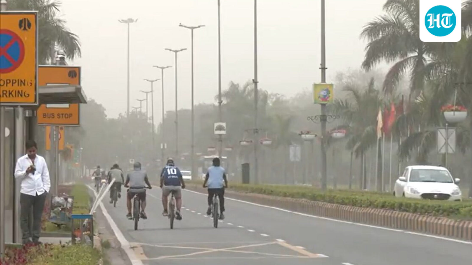 Visibility down, dust, cloudy skies take over Delhi; rain likely till tomorrow