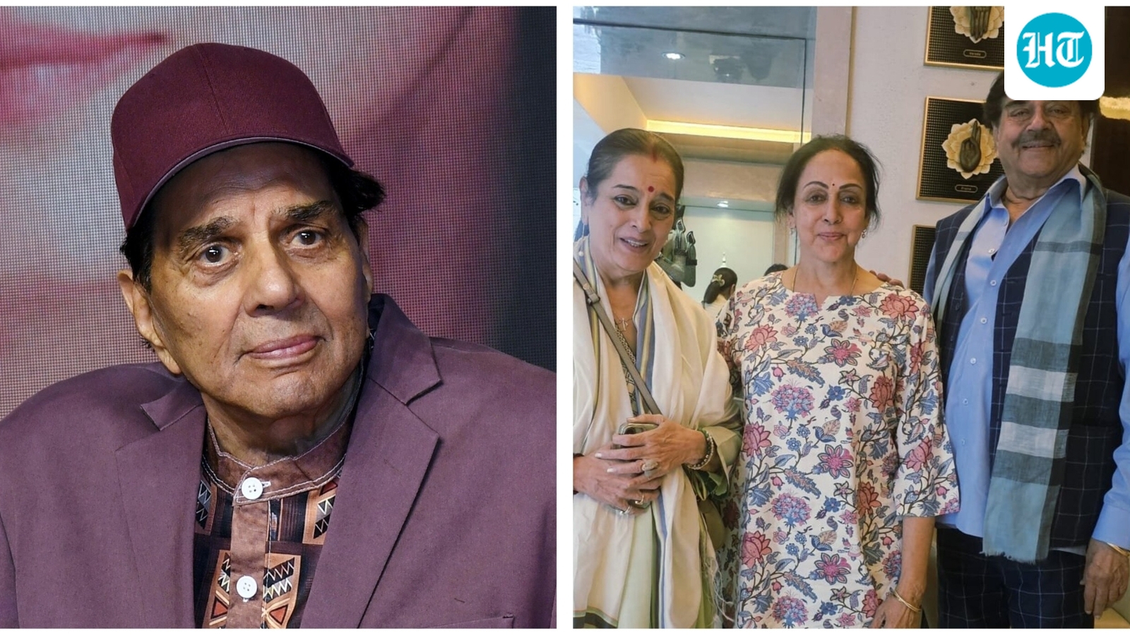 Shatrughan Sinha and wife Poonam meet Hema Malini, inquire about Dharmendra's health: ‘Our prayers are with them’
