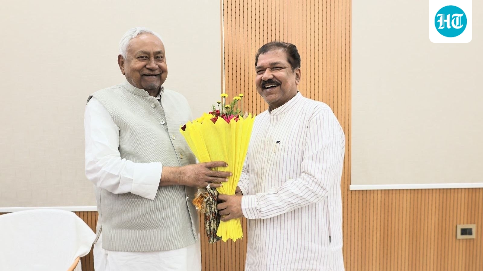 Bihar election results 2025 live: Bihar BJP chief Dilip Jaiswal meets Nitish Kumar at CM's residence