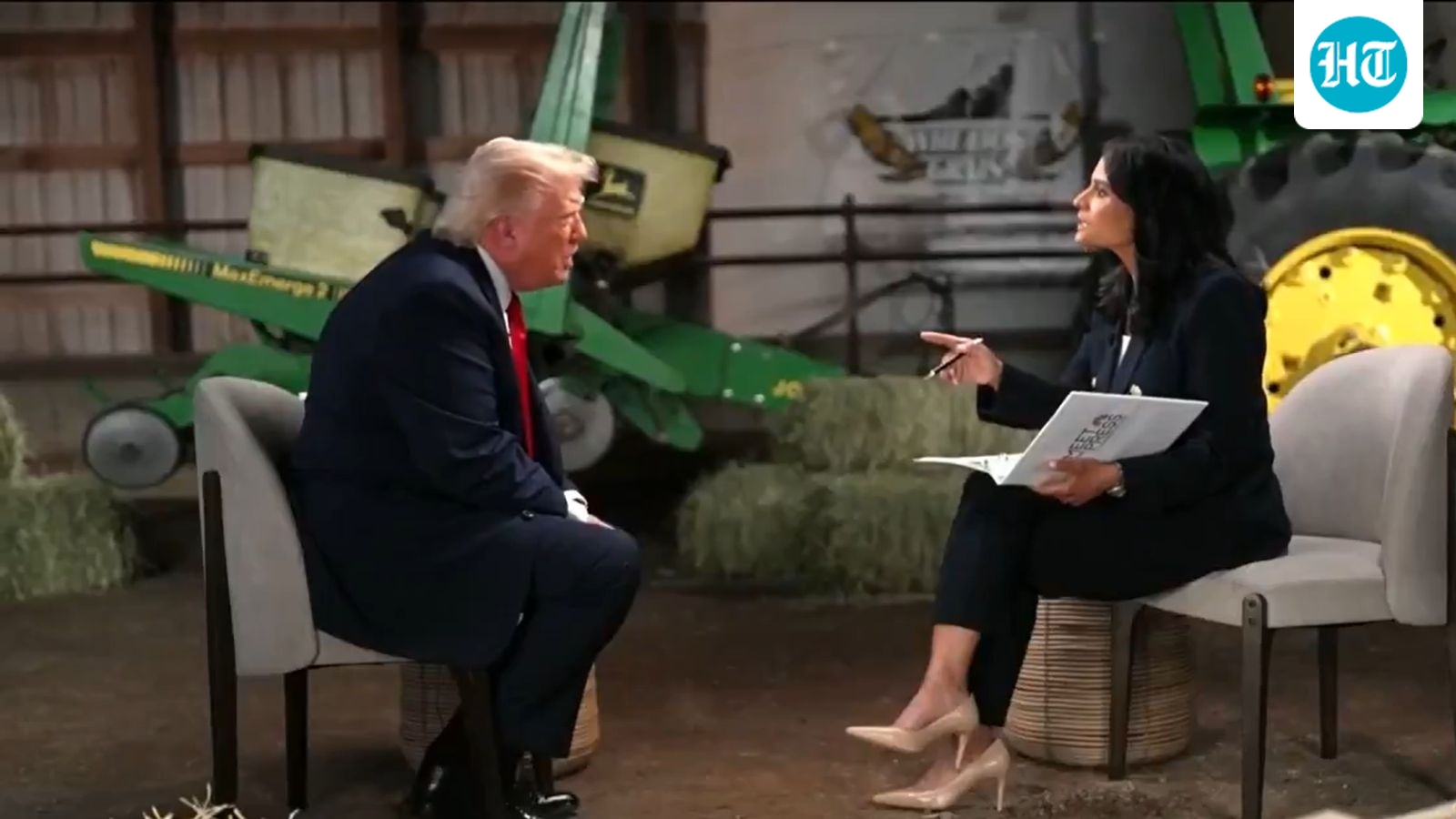 'I've had enough': Furious Trump exits mid-interview, blasts NBC journalist | Video