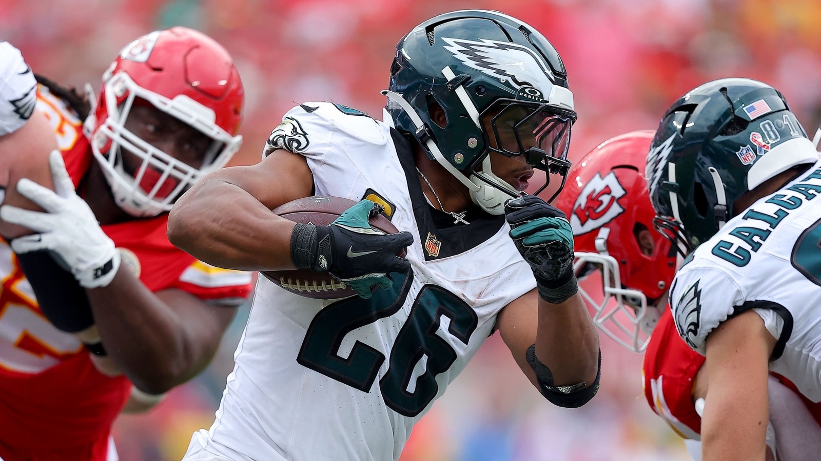 Eagles' false start caught on camera; spark foul cries against tush push - ‘What are refs doing?’