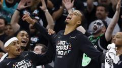 Wembanyama shines as Spurs and Knicks win in play-offs