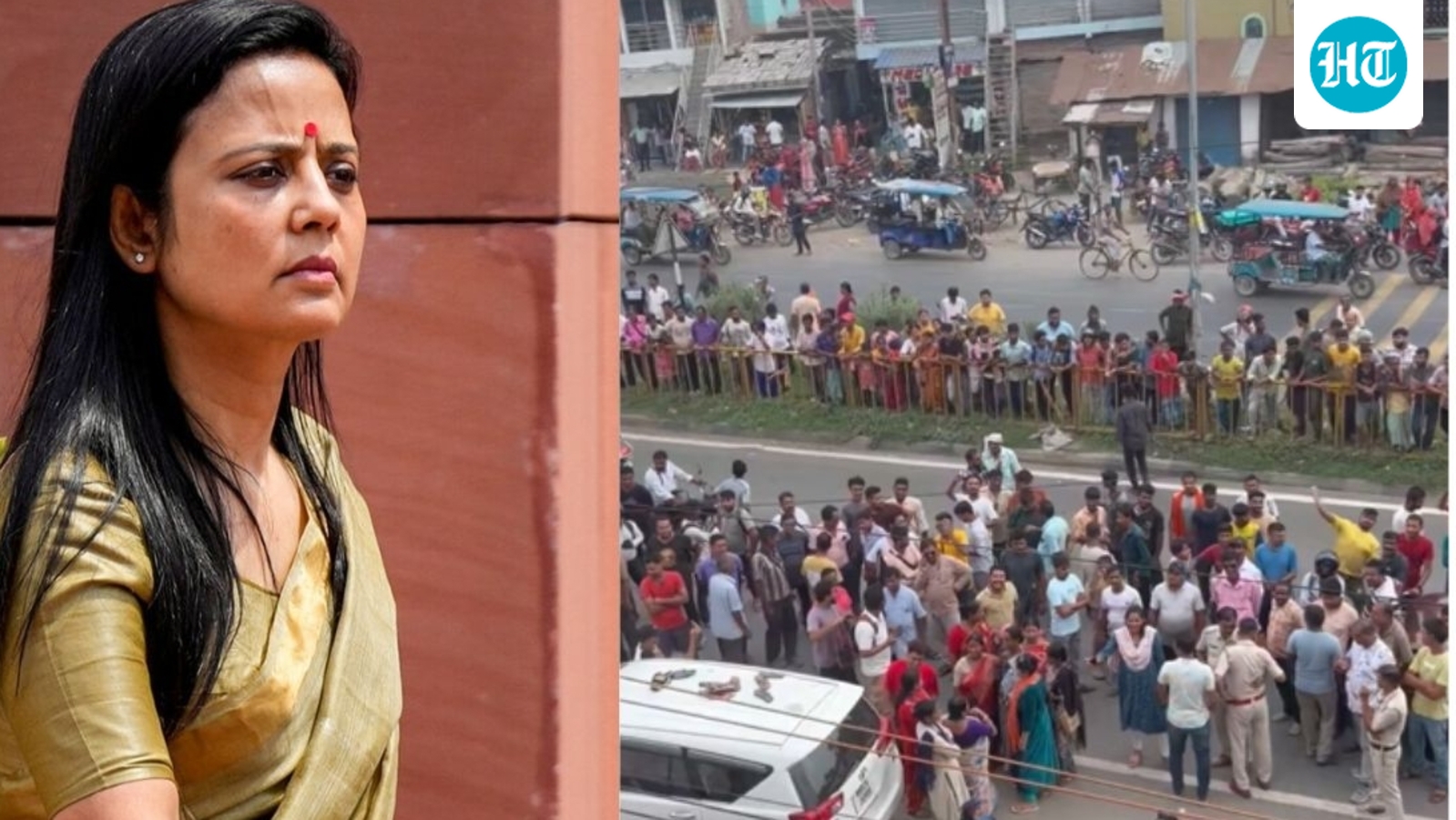 Eggs hurled during Mahua Moitra’s meeting with party workers, TMC MP shares video