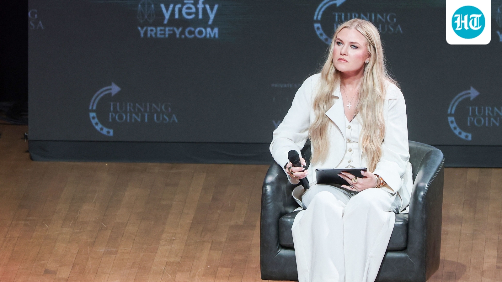 Candace Owens makes fresh Erika Kirk claims after Charlie Kirk hologram theory, ahead of TPUSA event featuring JD Vance