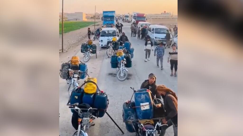 Syrian fuel smugglers risk their lives to earn a living