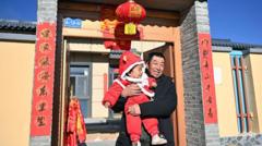 China's population falls for fourth straight year