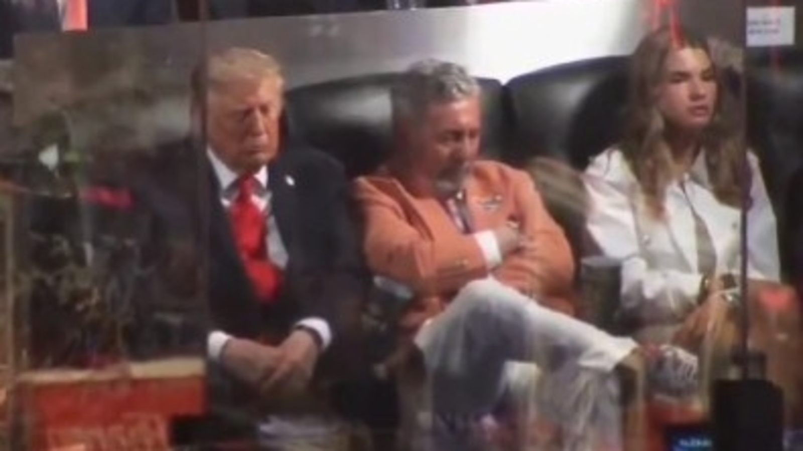 Did Trump doze off at NBA Finals? Viral video sparks buzz amid health fears