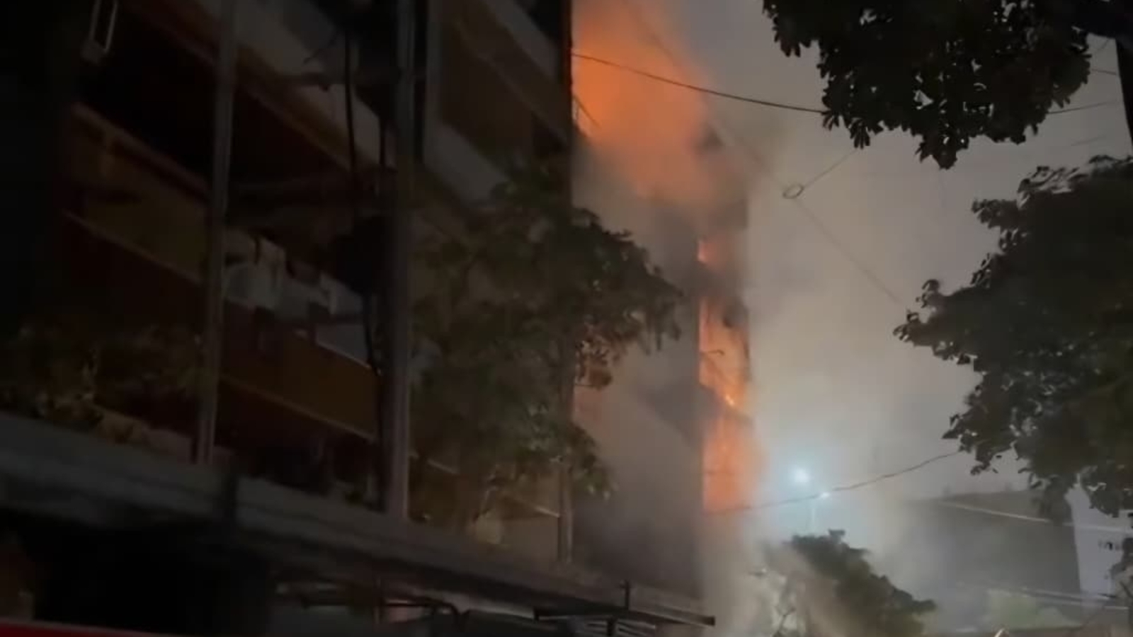 Fire in residential building in Ghaziabad, rescue operation underway | Watch