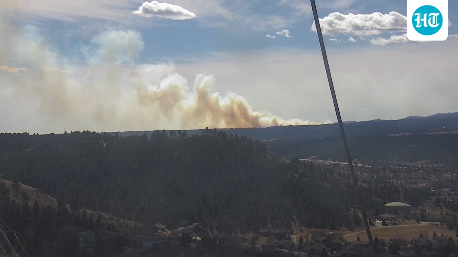Coyote Flats Fire: Rapid City people share scary visuals; evacuation ordered for Neck Yoke and Coyote Flats areas