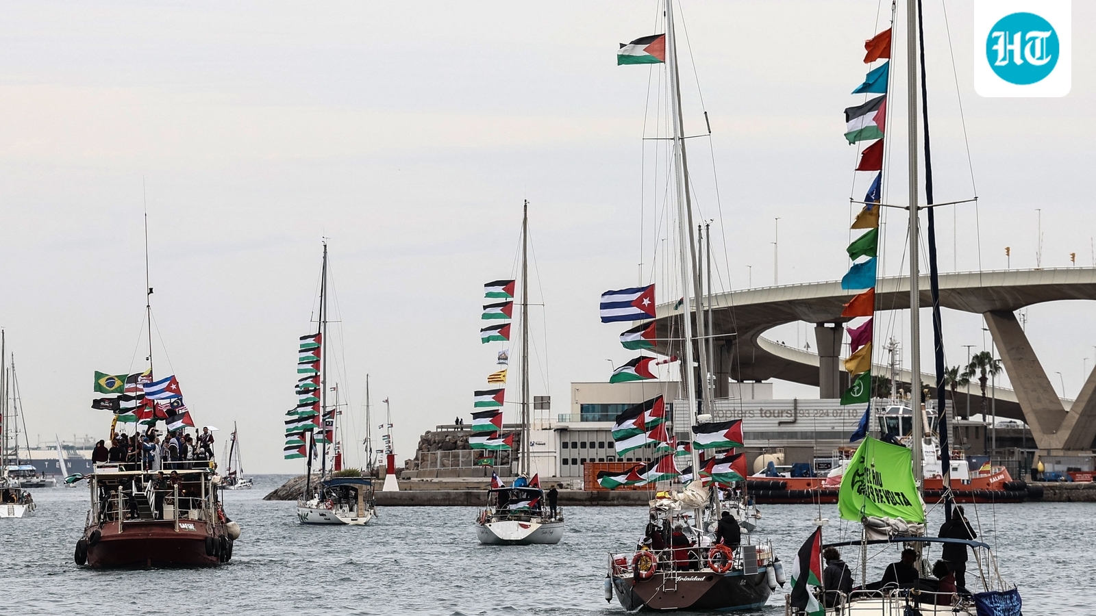 Israel shares video of activists enjoying after Gaza-bound flotilla intercepted | Watch