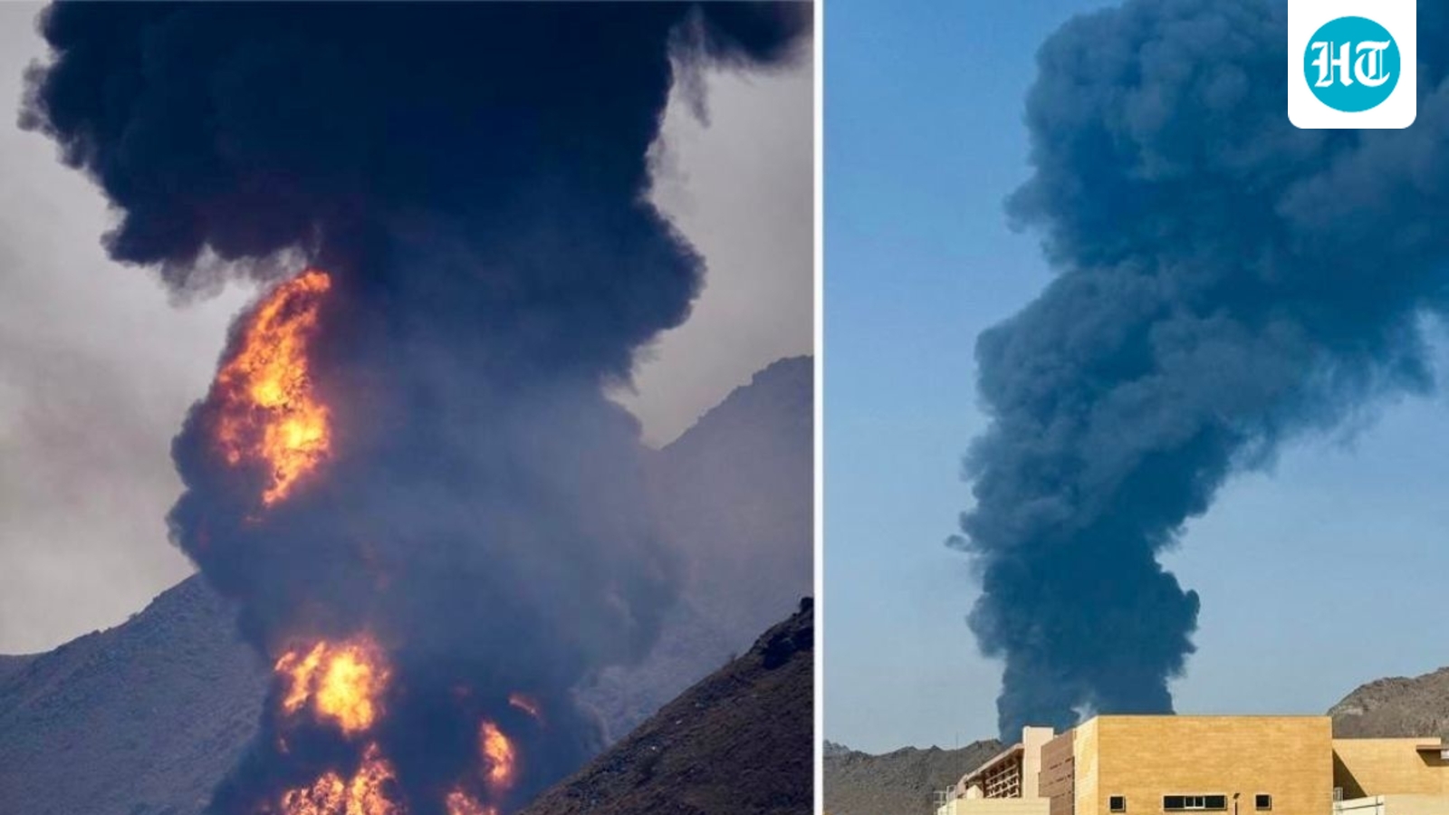 Drone strikes oil industry zone near UAE's Fujairah port hours after attack in Dubai airport area; ops suspended