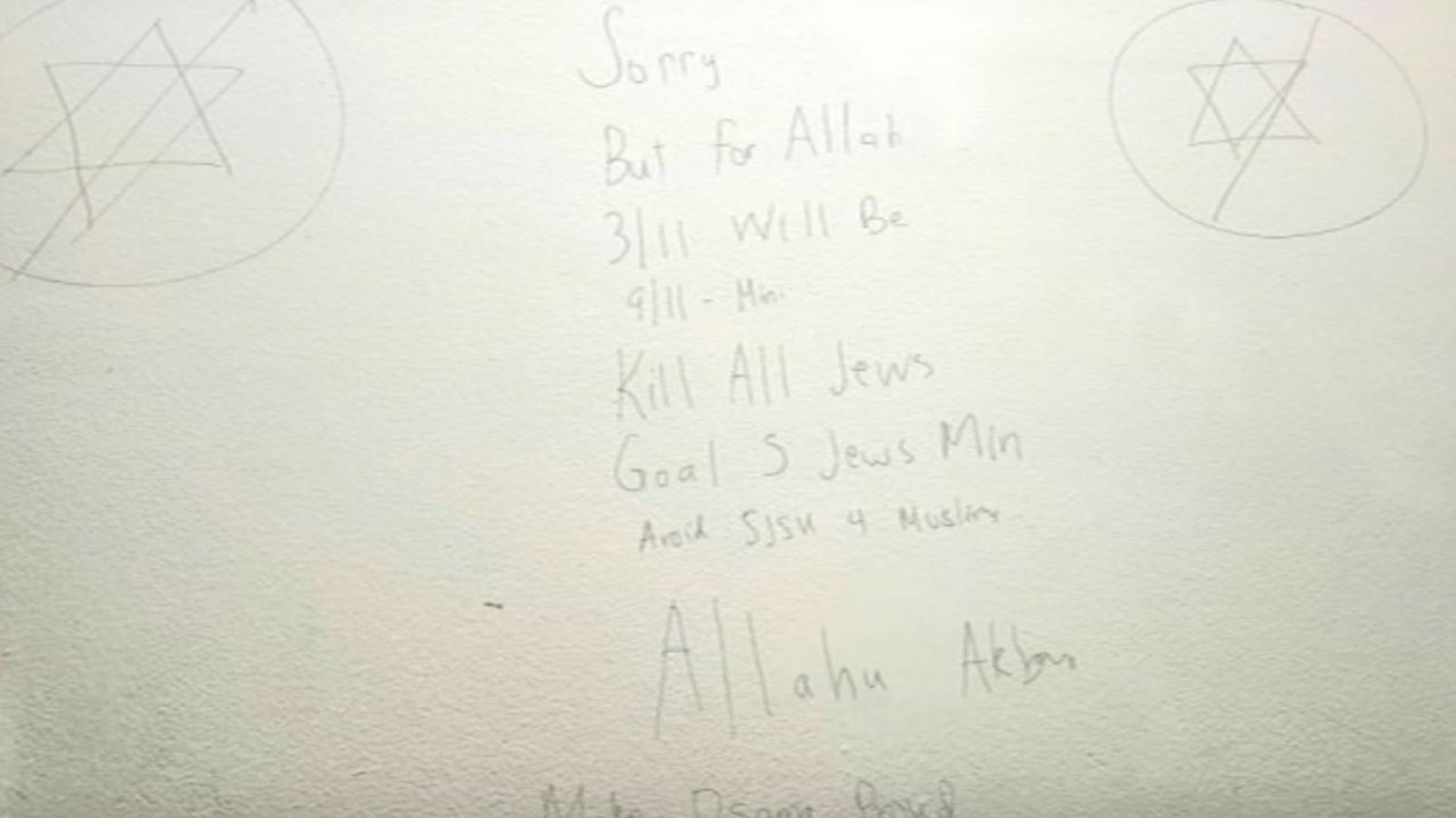 Shocking graffiti at San Jose State University calls for ‘eradication’ of Jews: ‘Make Osama proud’