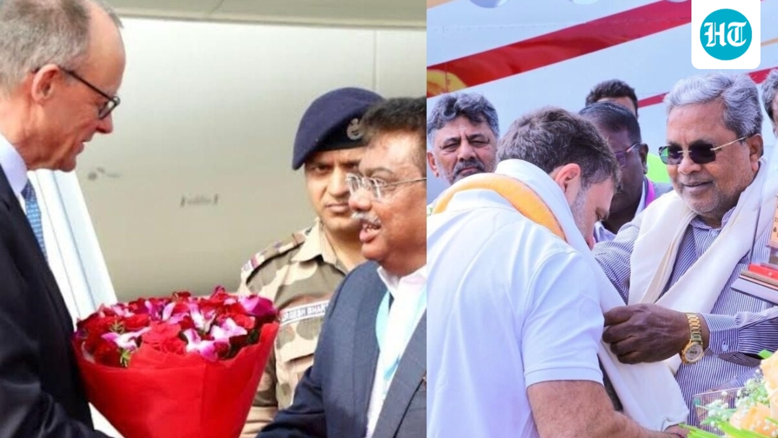 ‘Political loyalty’: Siddaramaiah, Shivakumar under BJP fire for 'prioritising' Rahul Gandhi over German chancellor