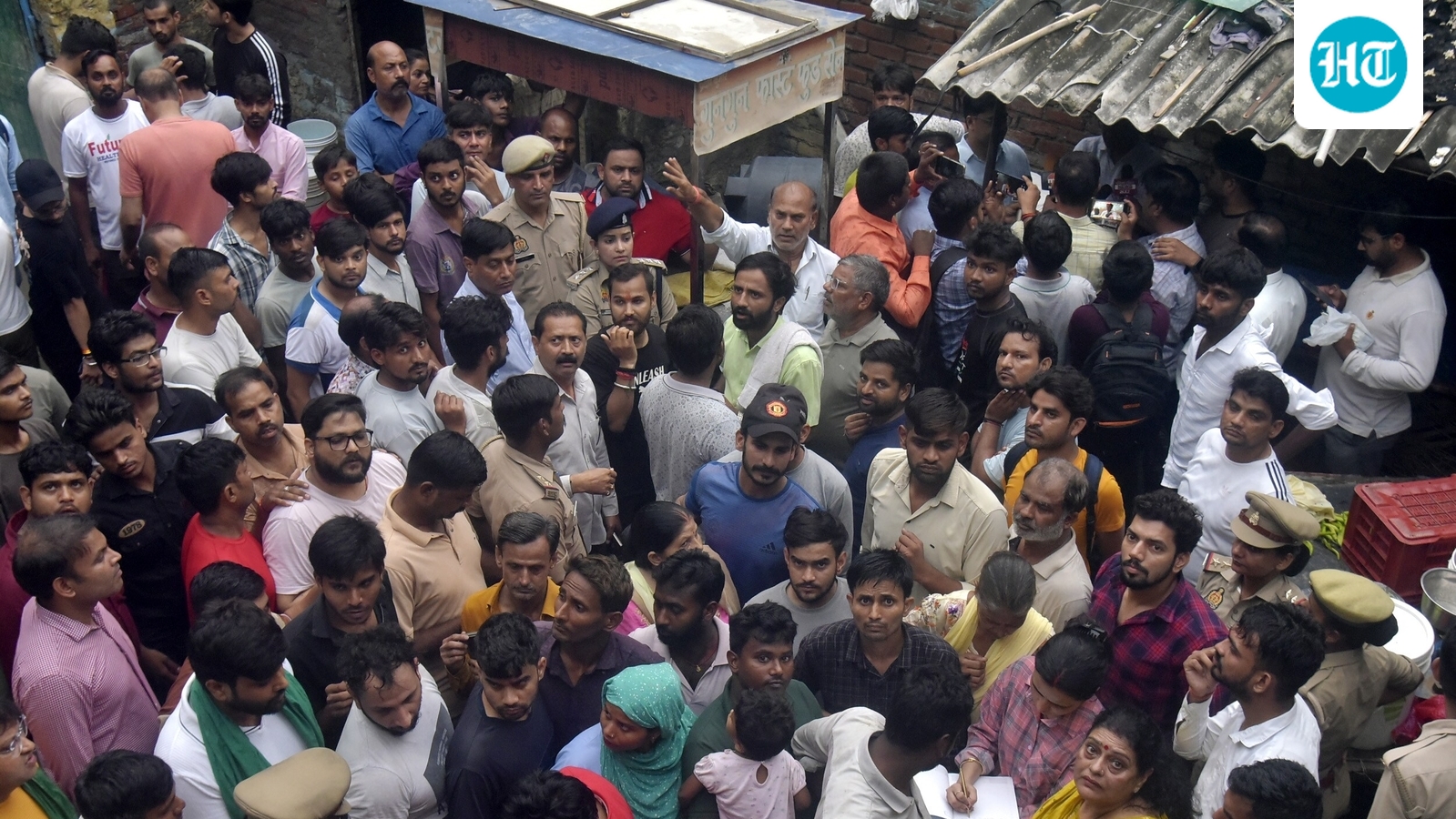 Child found facedown, lifeless: Ghaziabad rain kills 3-year-old outside her own house; locals protest