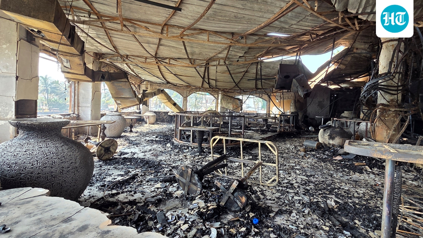 Big police action after Goa nightclub fire, FIR against owners, sarpanch detained