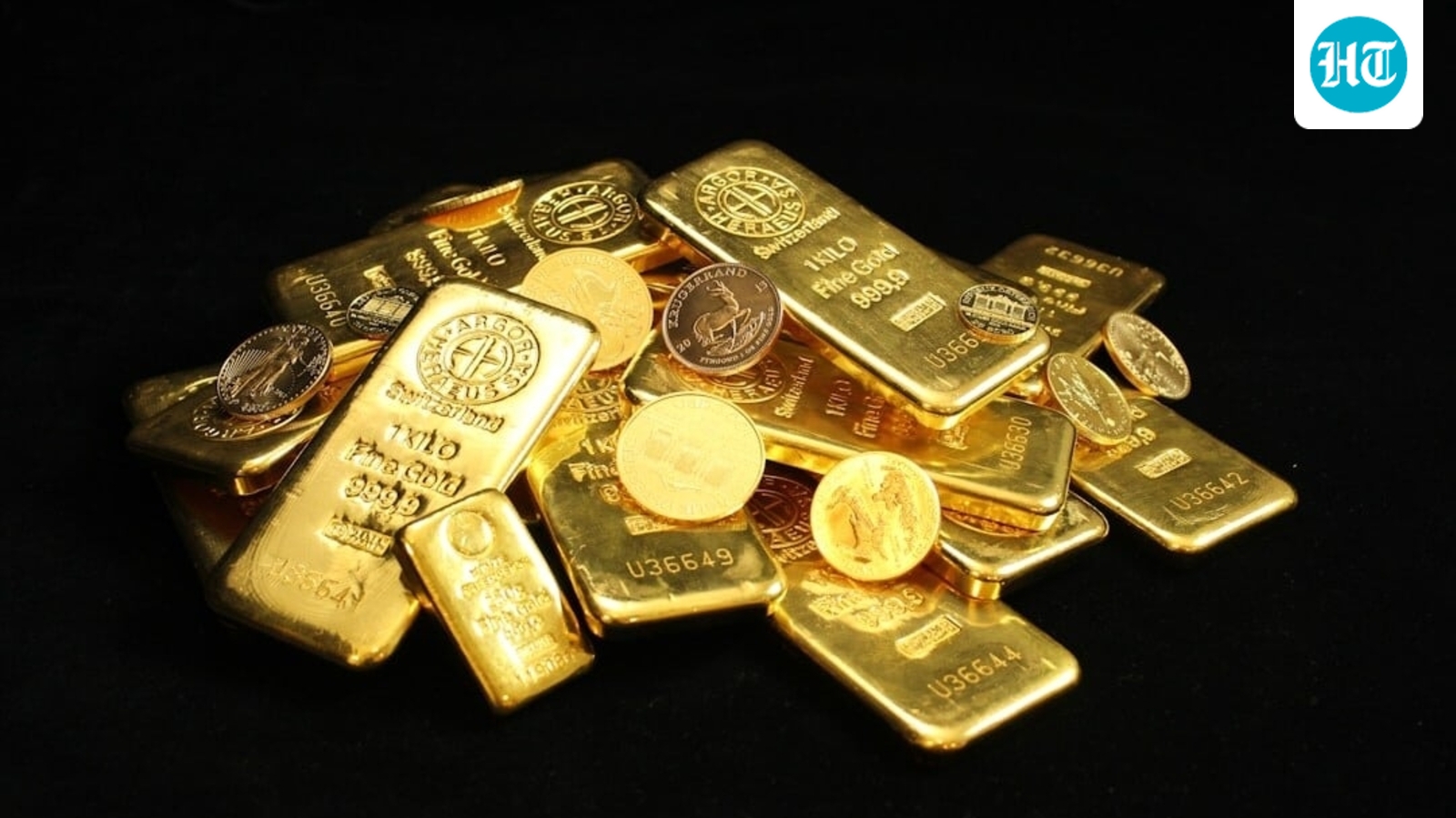 Gold eases from two-week high as firmer US dollar weighs