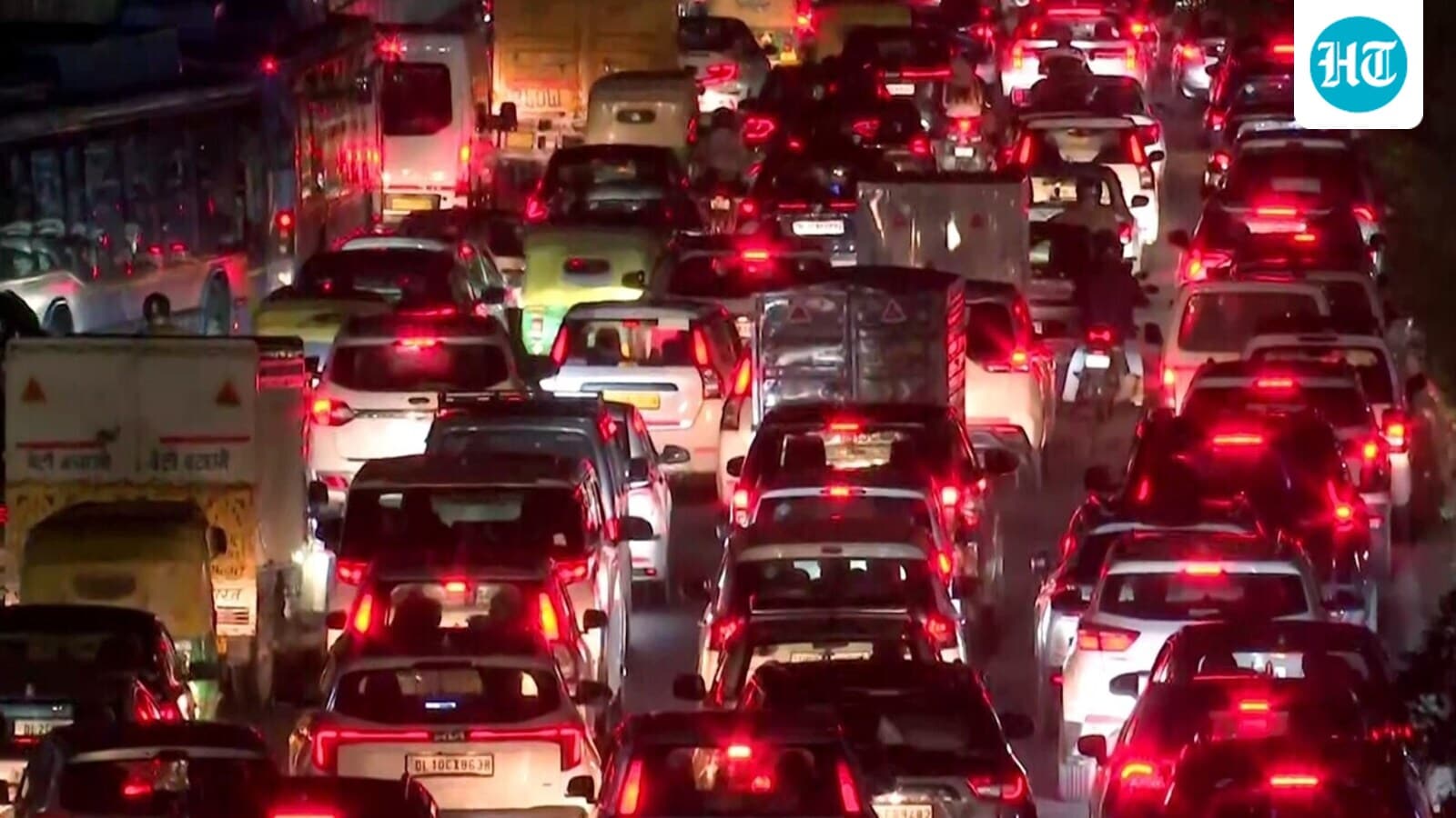 ‘Just 20 minutes of rain’: Gurugram commuters fume as traffic collapses after heavy rainfall