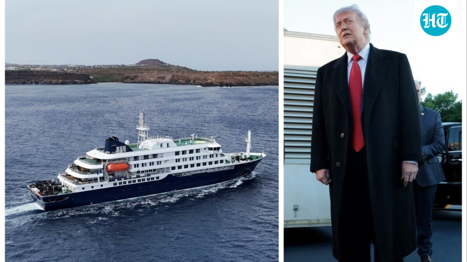 'It's under control, we hope': Donald Trump on concerning cruise ship hantavirus outbreak