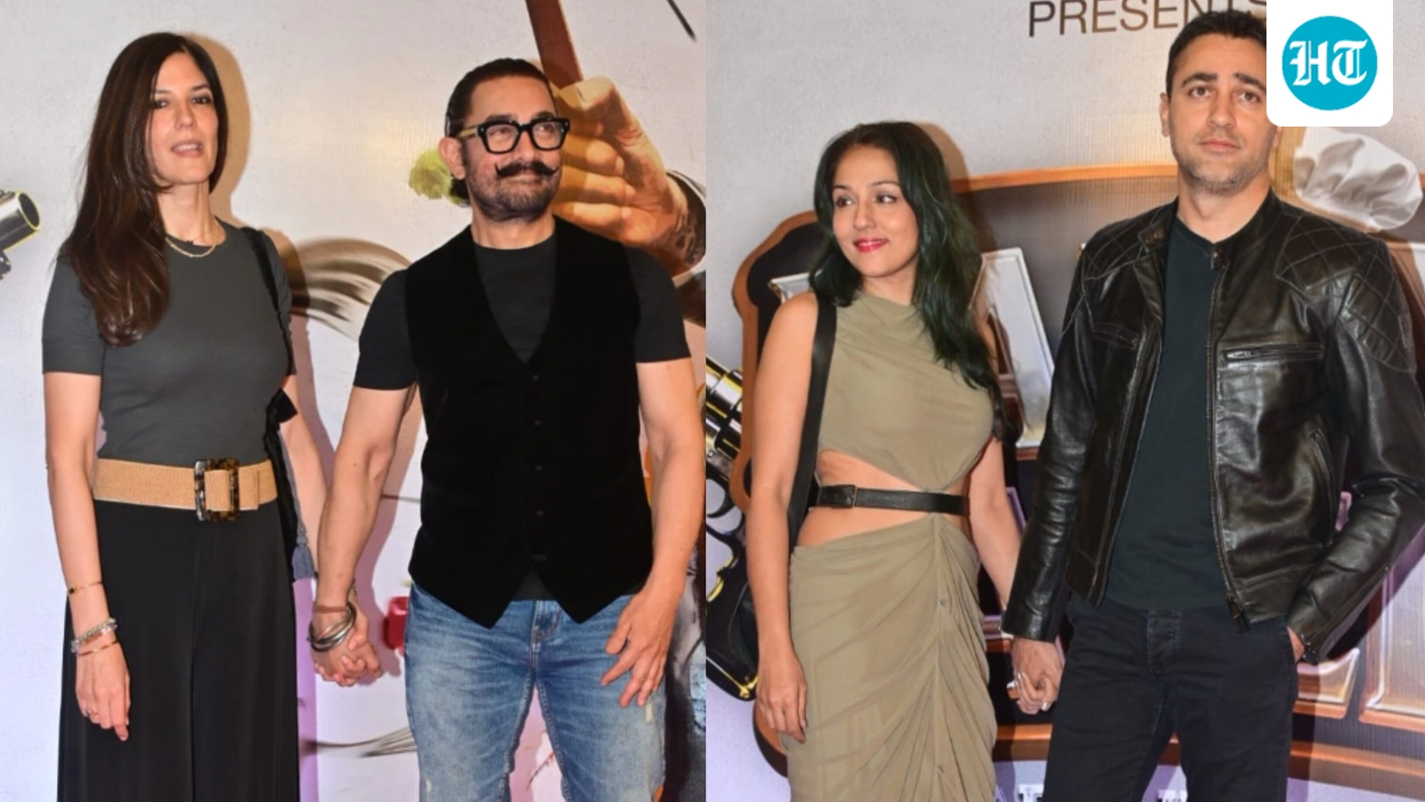 Aamir Khan and GF Gauri Spratt arrive hand-in-hand for Happy Patel: Khatarnak Jasoos screening, Lekha joins Imran Khan