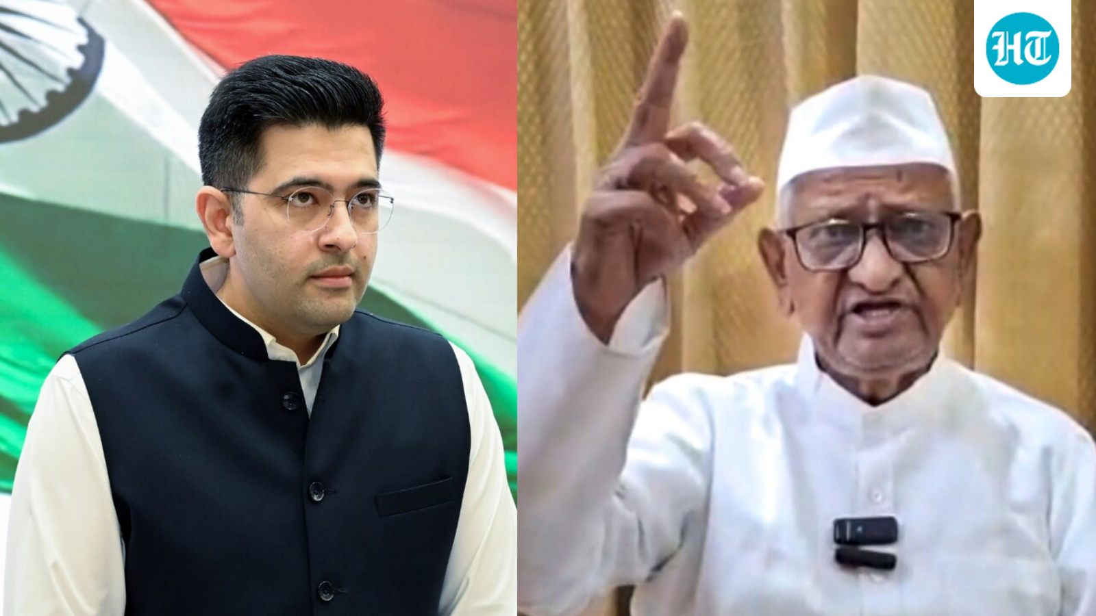 ‘For selfish needs…’: Anna Hazare slams Raghav Chadha’s BJP move, cites Constitution