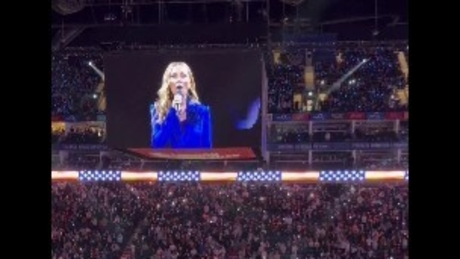 US anthem heckler at NBA Game in London draws huge cheers with 3-word blunt message for Trump: Watch