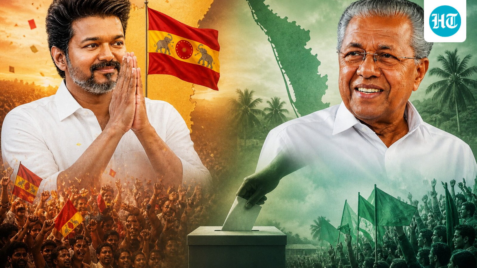 Vijay's win in Tamil Nadu; Kerala likely to oust LDF, but voters want Pinarayi Vijayan as CM: Axis My India exit poll