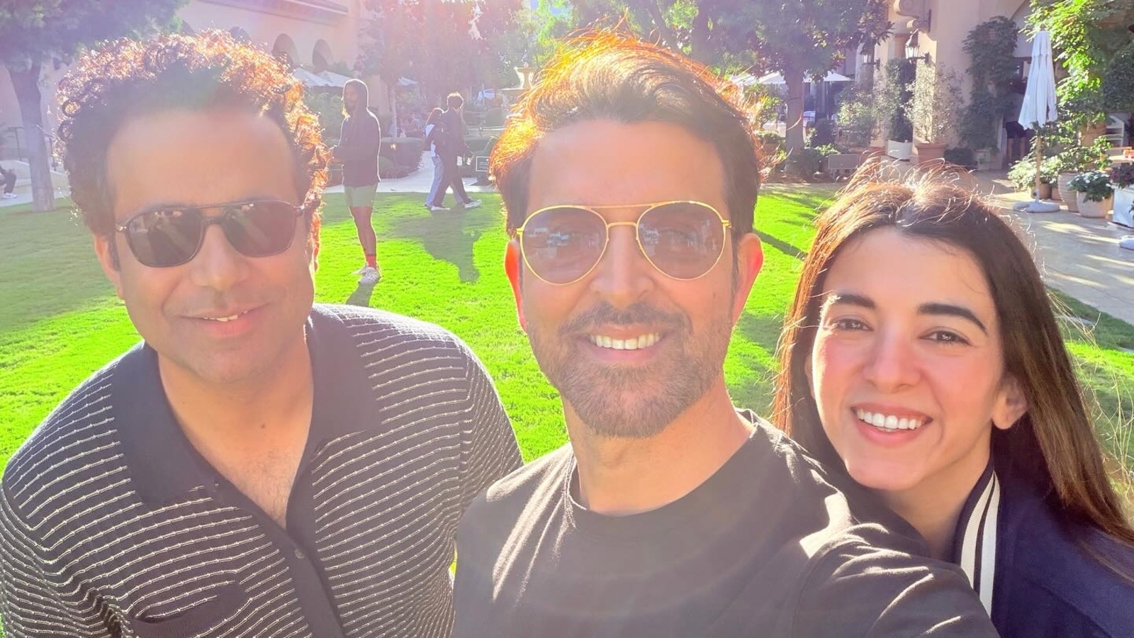 Hrithik Roshan enjoys time off with girlfriend Saba Azad, shares sun-kissed selfie from their holiday