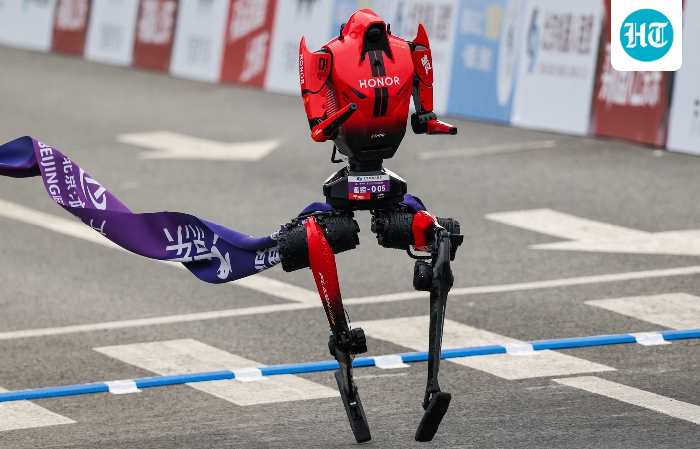 Humanoid robots race past humans in Beijing half-marathon, showing rapid advance