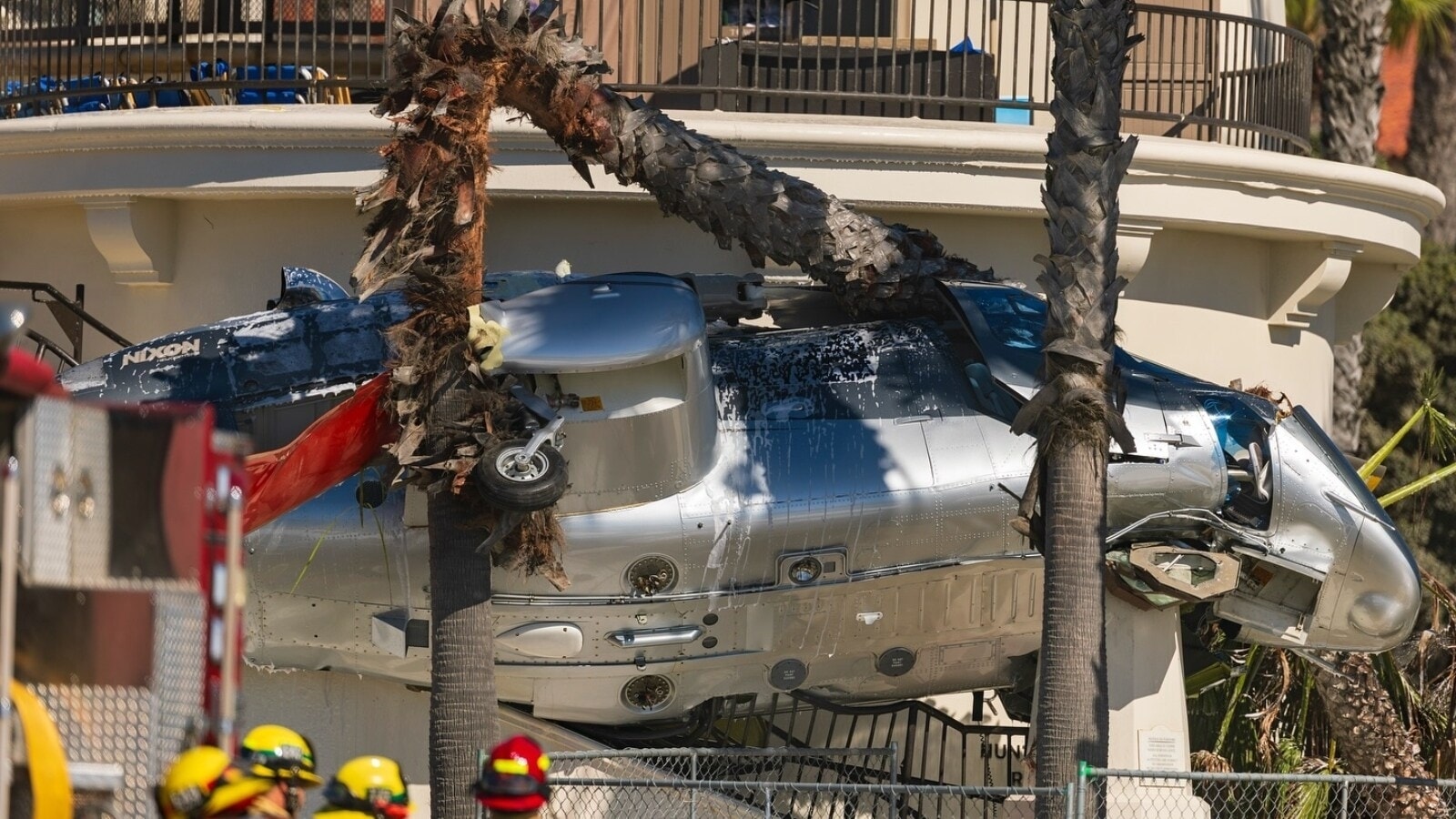 Eric Nixon helicopter: Man nearly hit in Huntington Beach chopper crash; chilling video emerges
