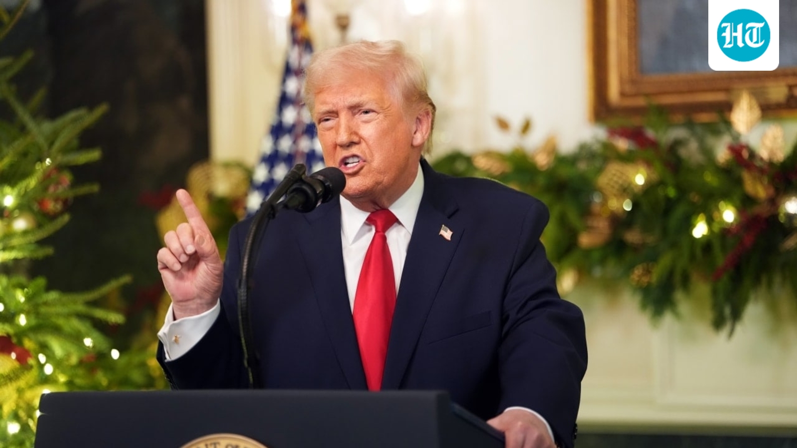 Trump Defends Handling of Economy, Announces Military Dividend