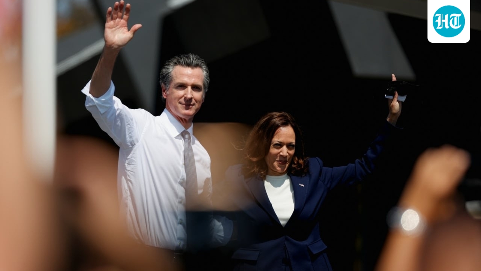 ‘Like Two Cats Circling’: Kamala Harris and Gavin Newsom Weigh a 2028 Showdown