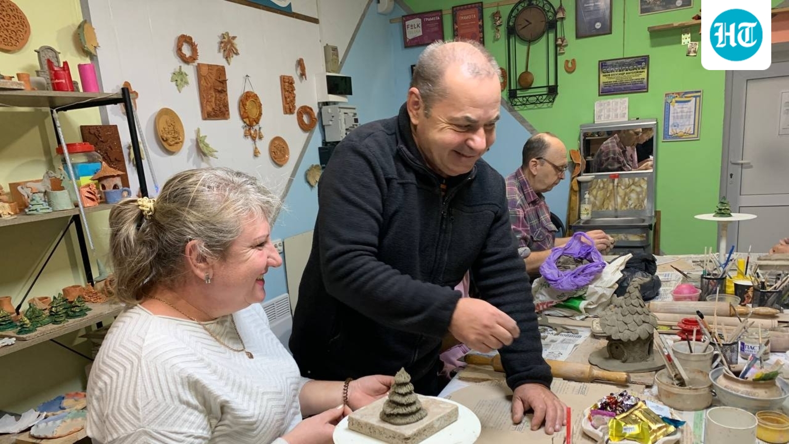 The Man Who Teaches Pottery Out of a Bomb Shelter