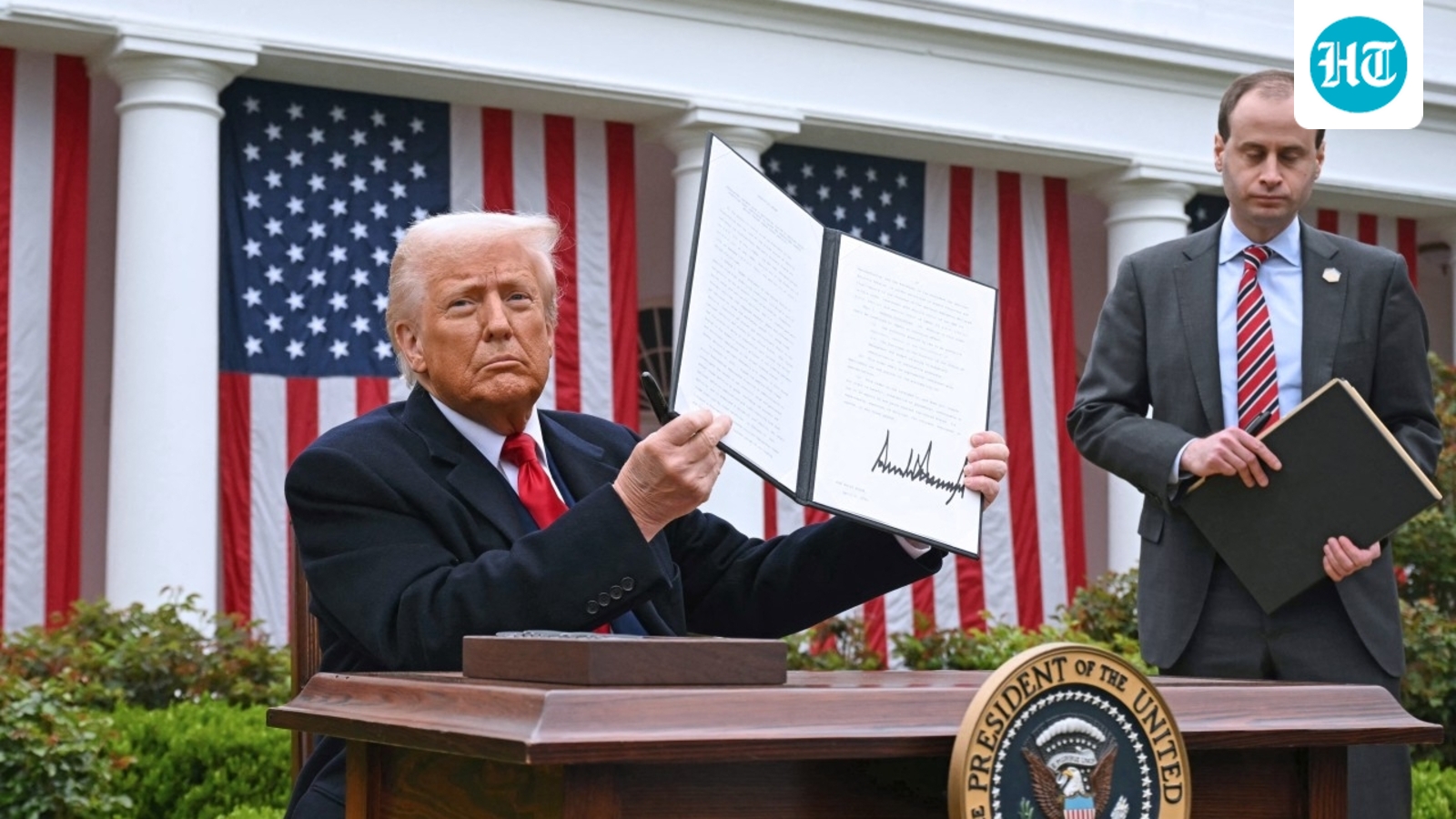 Trump’s Brokerage Accounts Made Big Trades Around ‘Liberation Day’ Tariffs