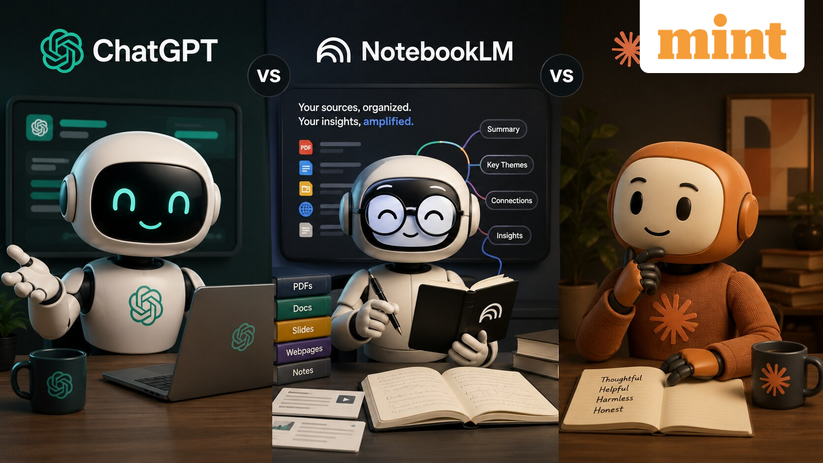 ChatGPT vs NotebookLM vs Claude: Which AI tool is best for creating PowerPoint presentations in 2026?