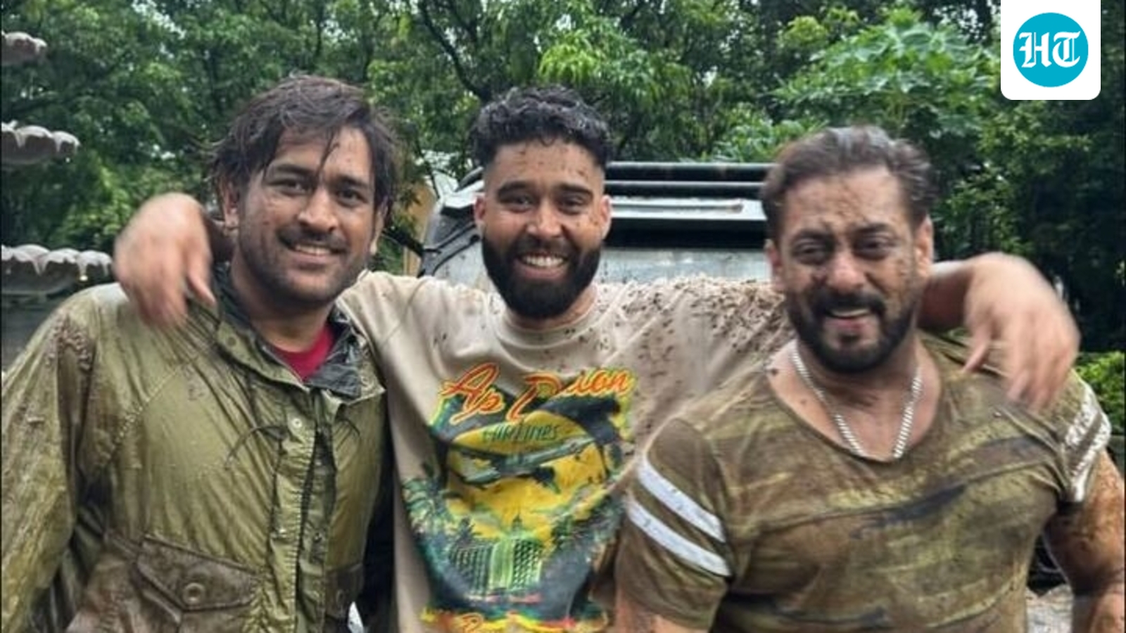 AP Dhillon shares pictures from muddy off-road adventure with Salman Khan and MS Dhoni; fans love ‘unexpected collab’