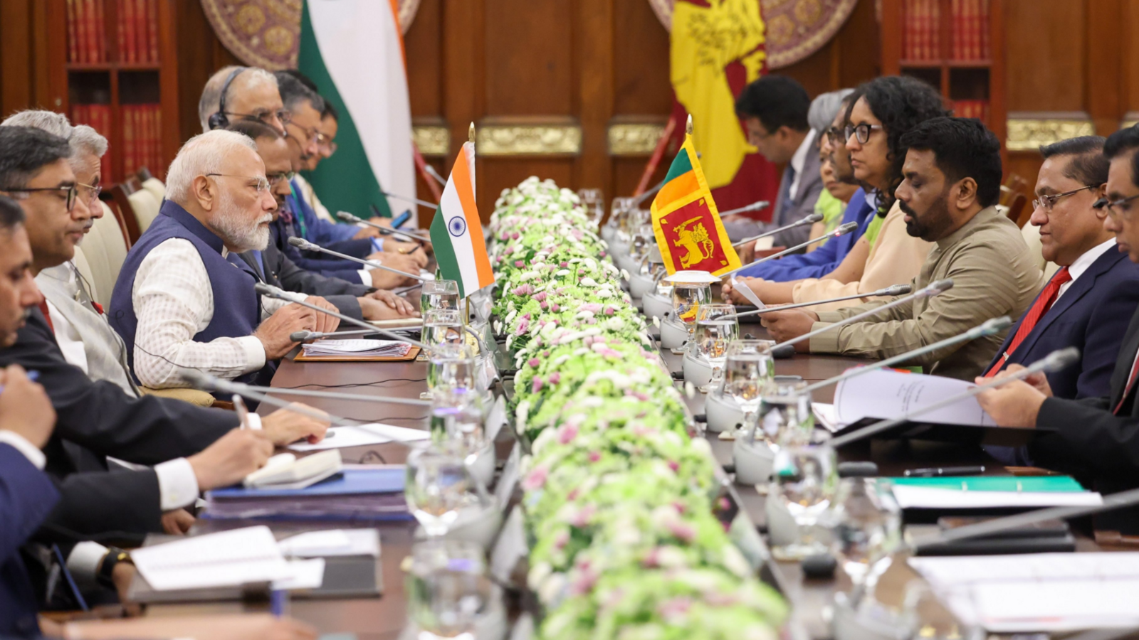What are the 10 agreements India Sri Lanka signed during PM Modi's visit?