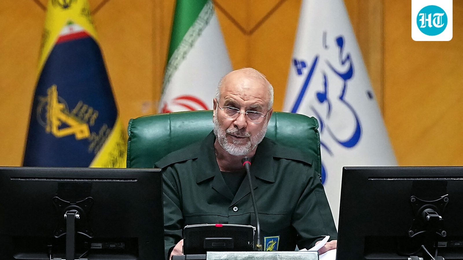 Iranian parliament speaker Mohammad Bagher Ghalibaf takes centre stage amid war with US