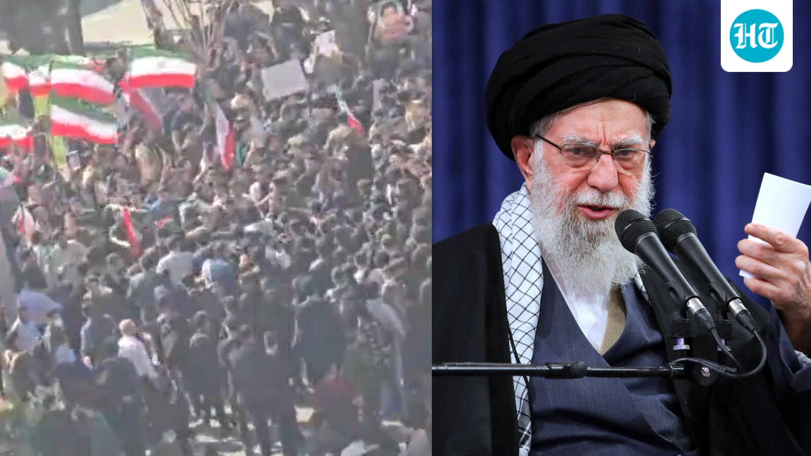 ‘Death to dictator’ slogans, massive clashes as fresh student-led protests rock Iran | Visuals