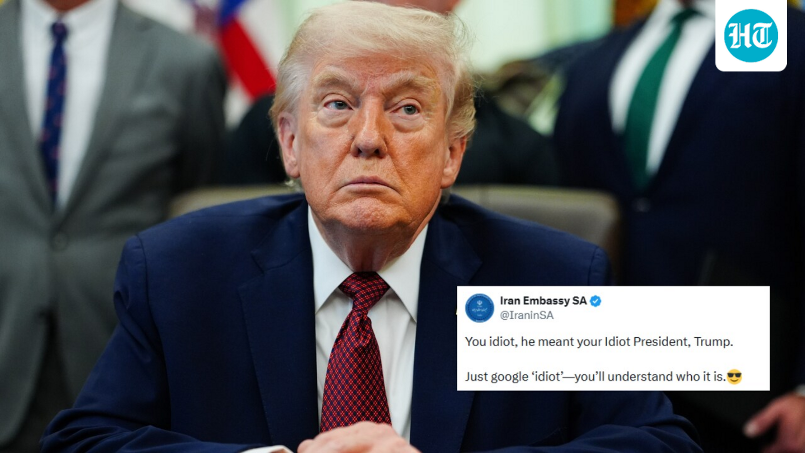 ‘Your idiot President’: Iran embassy takes swipe at Trump over IRGC's viral audio, asks US to ‘google idiot’