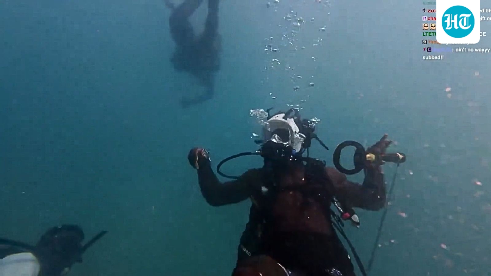 IShowSpeed goes viral after talking to fans during underwater scuba livestream | Watch video