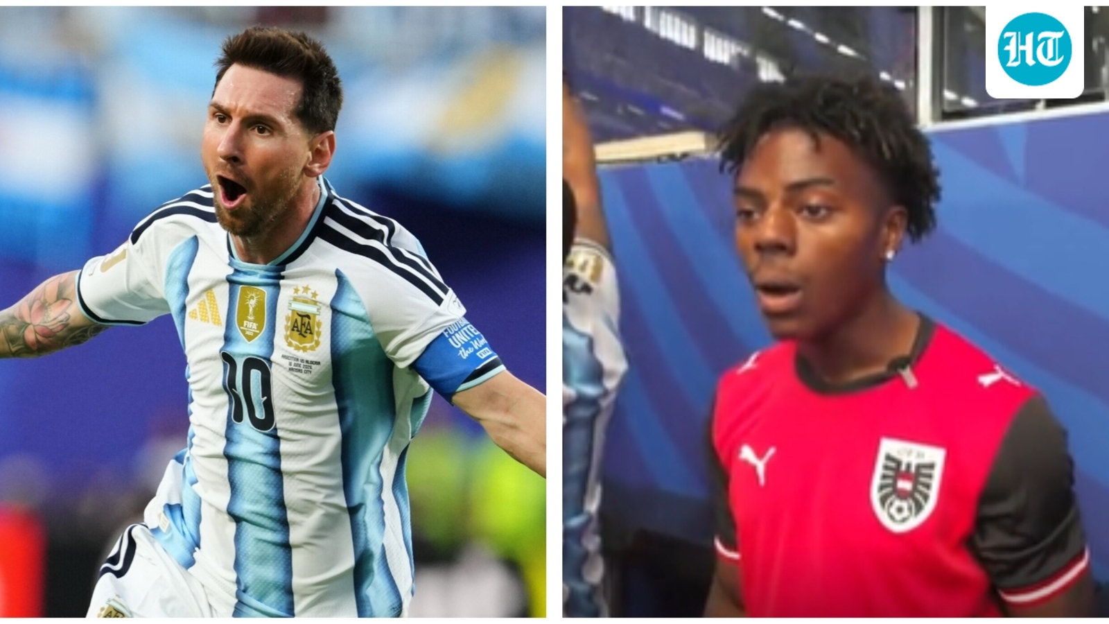 Lionel Messi's historic 17th World Cup goal leaves Ronaldo fan IShowSpeed in disbelief. Watch his reaction