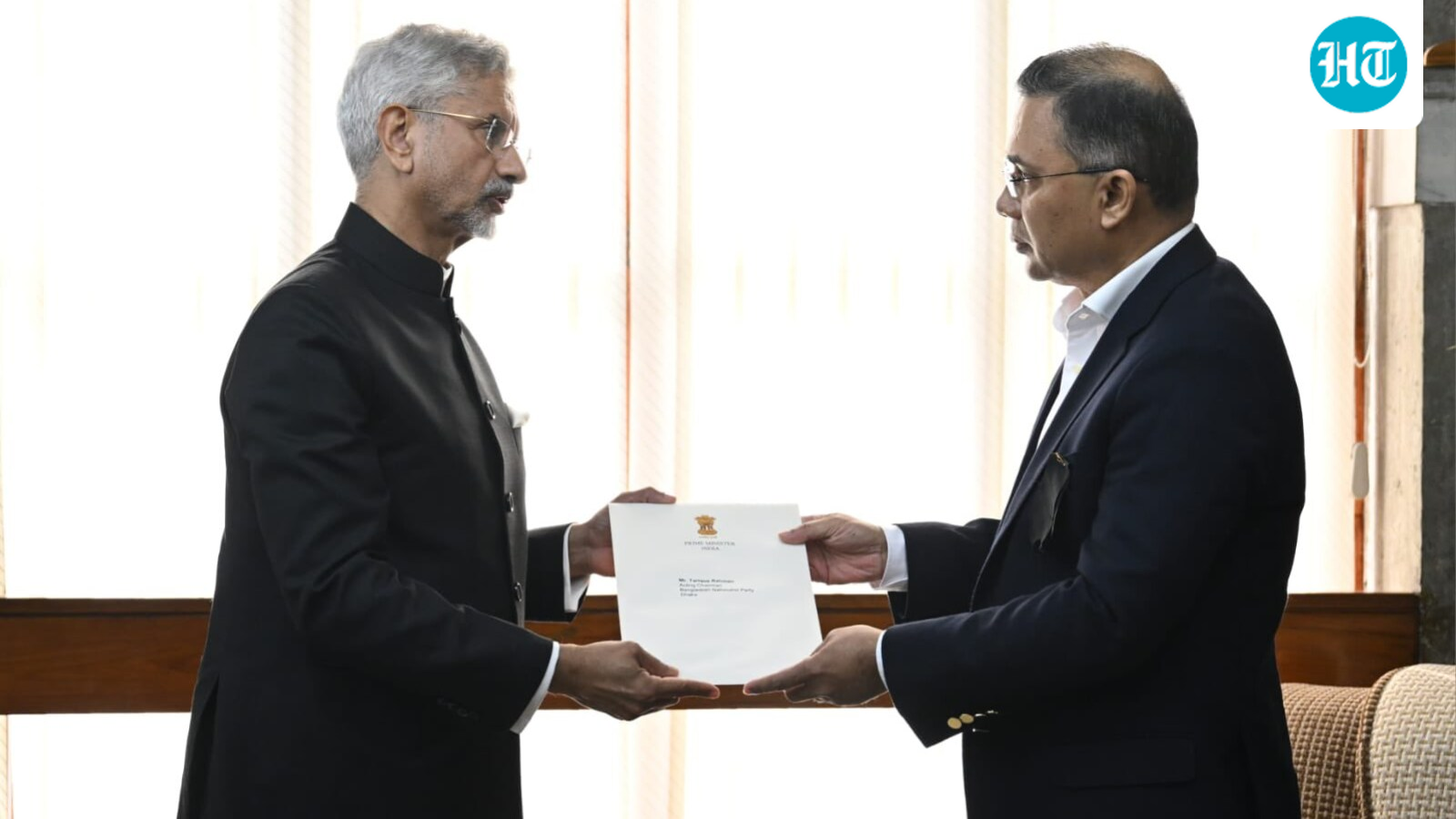 Jaishankar arrives in Dhaka to attend Khaleda Zia's funeral, hands over letter from Modi to Tarique Rahman
