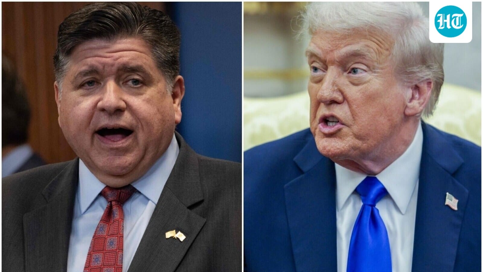 ‘Dementia’, ‘jail’: Illinois Gov Pritzker vs Donald Trump over Chicago troops deployment | Row explained