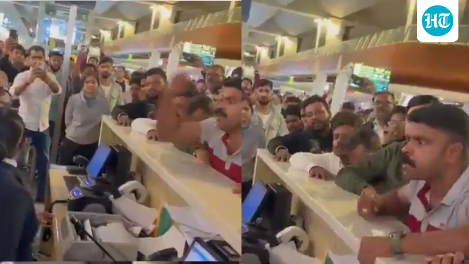 'My daughter is bleeding': Father shouts at airline staff amid IndiGo flight cancellation chaos