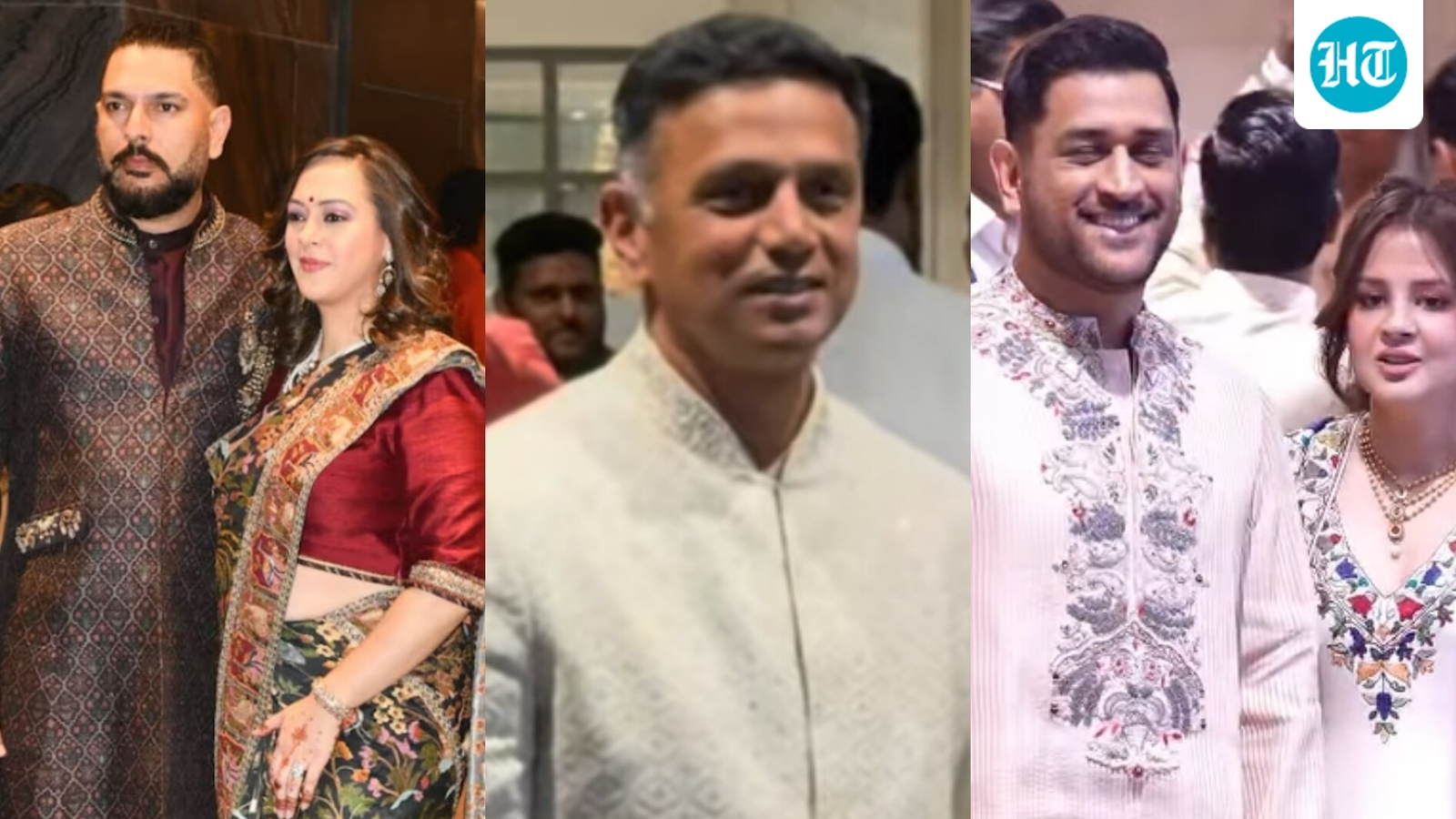 When Dhoni, Dravid, and Yuvraj caught up at Arjun Tendulkar’s grand wedding; take a look at the guest list