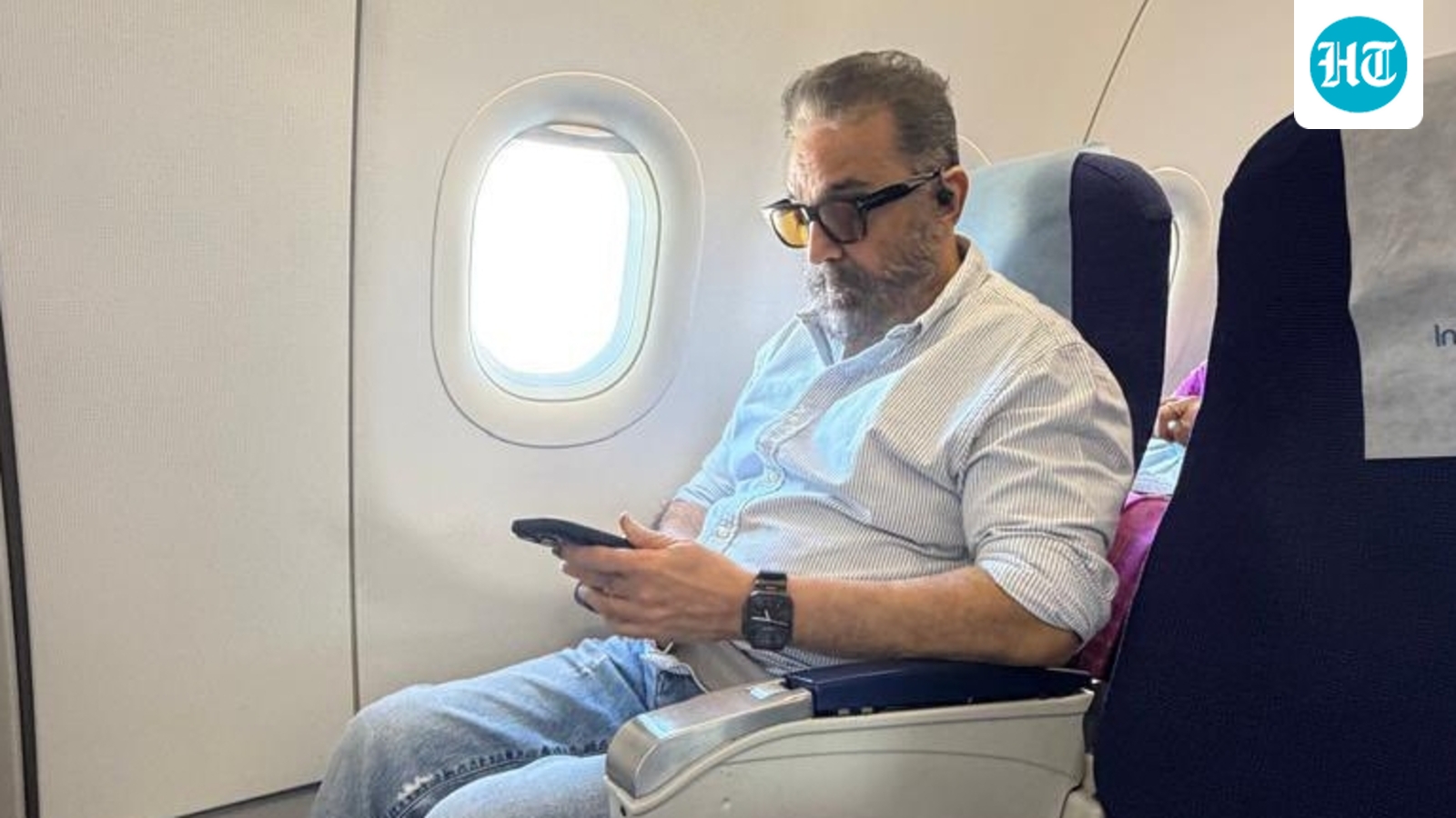 Kamal Haasan flies economy class over chartered flight, Kalki 2898 AD makers say: ‘First step towards greater things’