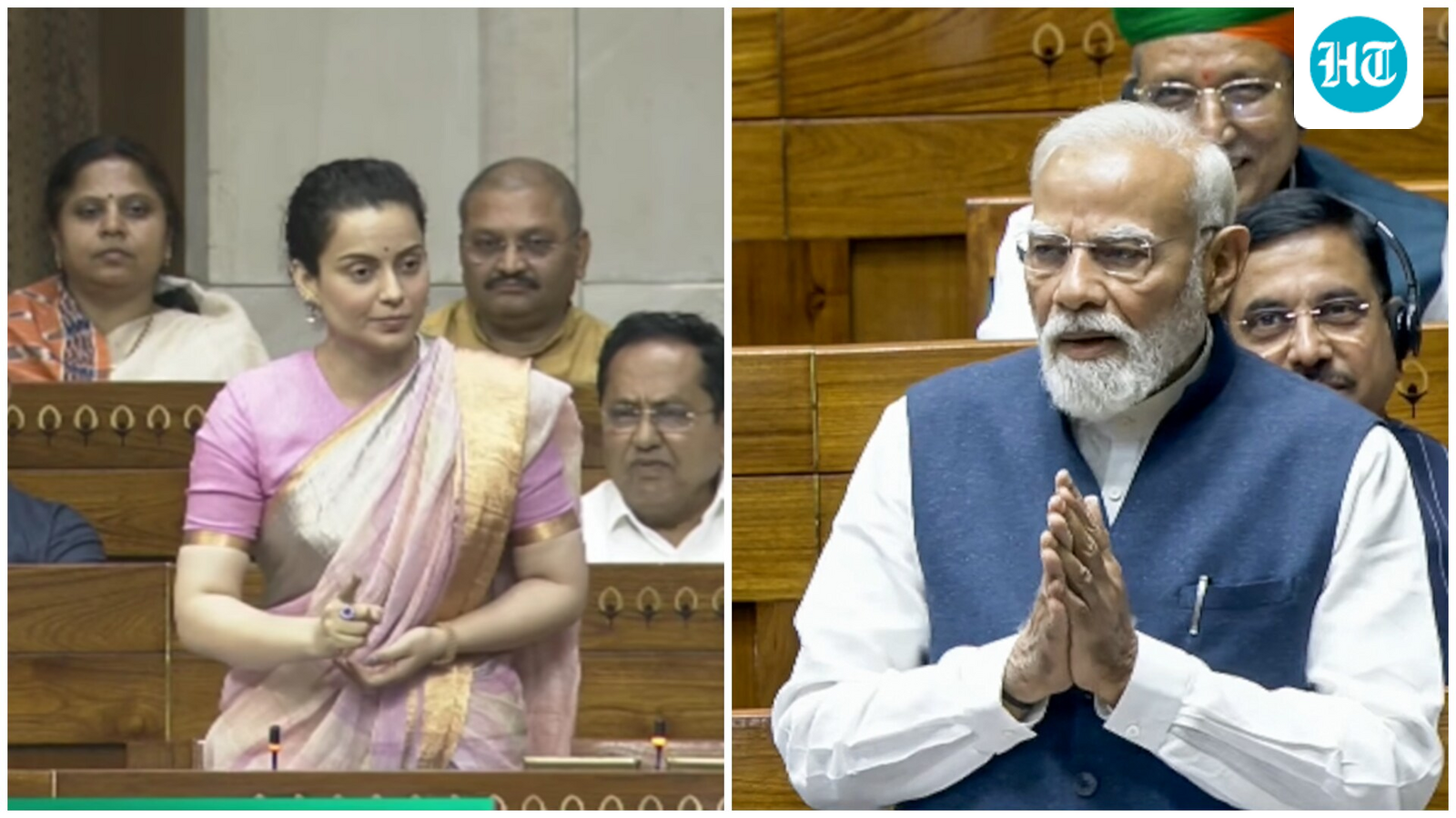 ‘No bigger feminist than PM Modi’: Kangana Ranaut during debate on women quota bill in Lok Sabha