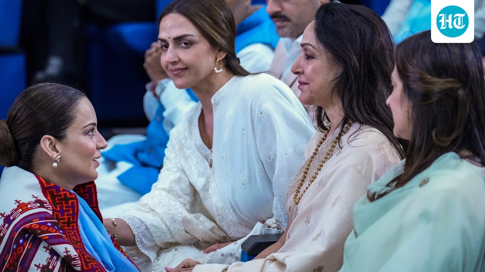 Kangana Ranaut honours Dharmendra at prayer meet, says how he came from a small village just like her and tasted success