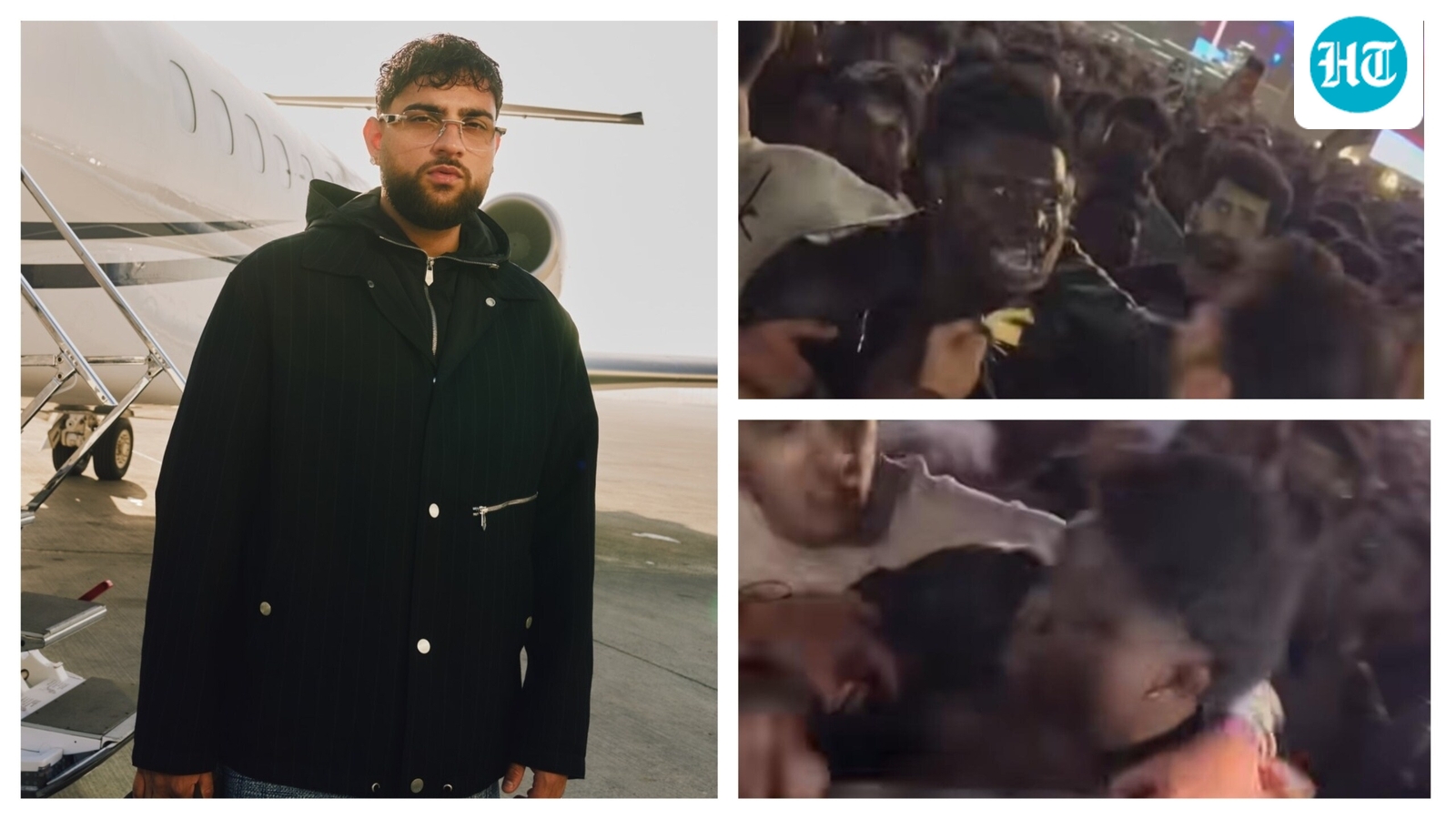 Karan Aujla’s Mumbai gig turns chaotic as a Nigerian influencer gets into an ugly fight. Watch